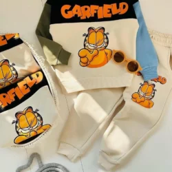 Conjunto Moletom Garfield