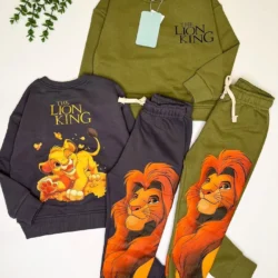 Conjunto Moletom  Rei Leão